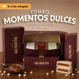 Combo Momentos Dulces Alfajores Quirós